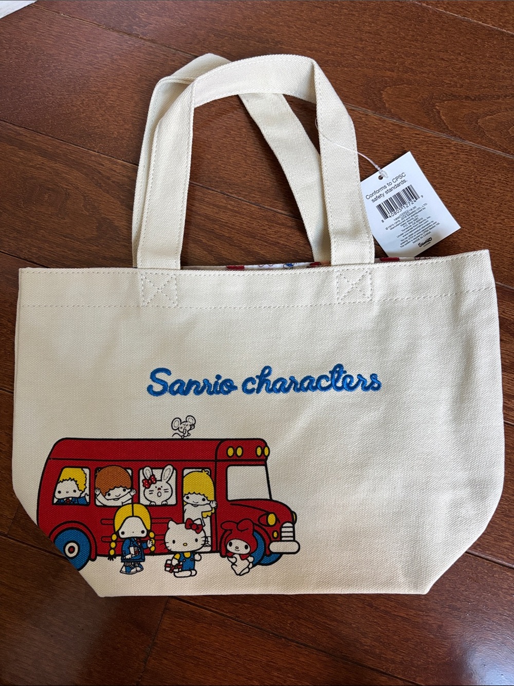 Sanrio Characters Canvas Mini Tote Bag - Picture 4 of 4